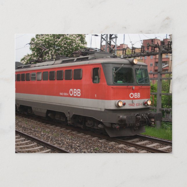 POSTAL ÖBB 1142 638-4 (Anverso)