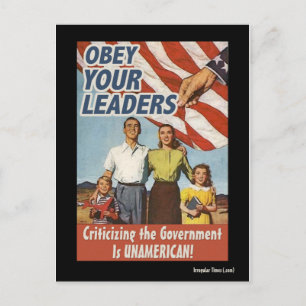 Postal Obedezca la propaganda de sus líderes