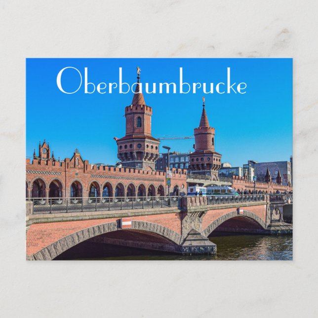 Postal Oberbaumbrücke (Anverso)