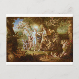 Postal Oberon y Titania