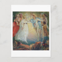 Oberon y Titania del sueño de una noche de verano