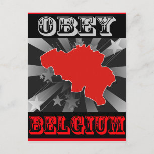 Postal Obey Belgium