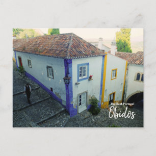Postal Obidos - El Portugal Real