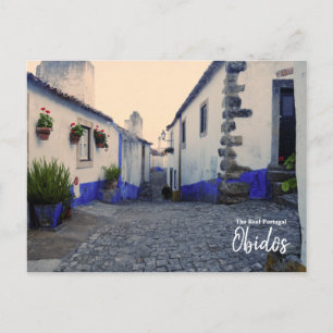 Postal Obidos - El Portugal Real