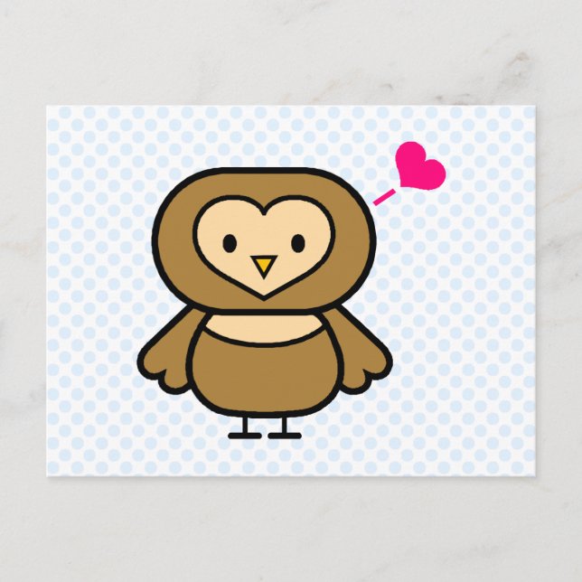 Postal Obie Owl (Anverso)