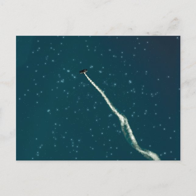 Postal Objetivo hacia las estrellas (Anverso)