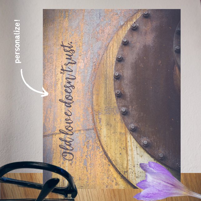 Postal Objeto metalizado rusto (Subido por el creador)