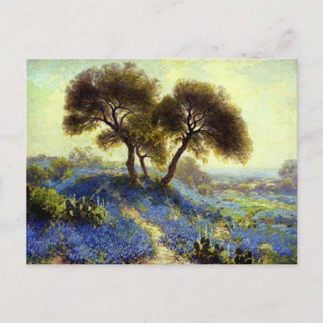 Postal Obra artística de Onderdonk: Una mañana de primave (Anverso)
