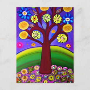 Postal Obra artística espléndida   Mantener en contacto