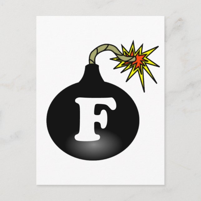 Postal Obra clásica de FBomb (Anverso)