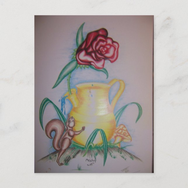 Postal obra de arte 015 (Anverso)