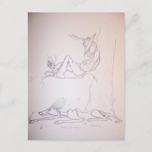 Postal obra de arte 021 (Anverso)