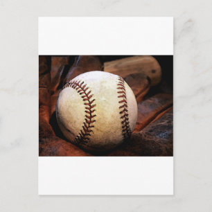 Postal Obra de arte de béisbol