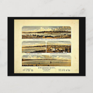 Postal Obra de arte de Boston postarjeta-vintage-27