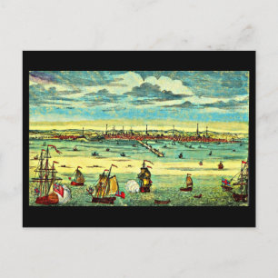 Postal Obra de arte de Boston postarjeta-vintage-43