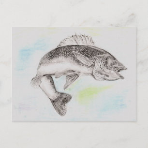 Postal Obra de arte ganadora de A. Superado, grado 8