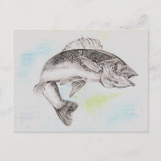 Postal Obra de arte ganadora de A. Superado, grado 8