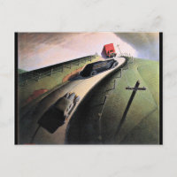 Obra de arte Grant Wood, Death on Ridge Road