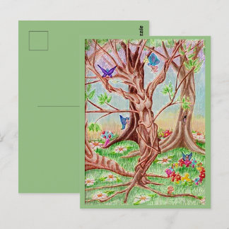 Postal Obra de arte "Transformación"