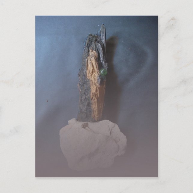 Postal Obra de escultura (Anverso)