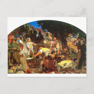 Postal Obra de Ford Madox Brown