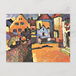 Postal Obra de Kandinsky, Grungasse en Murnau,