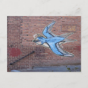 Postal Obras de arte del graffiti occidental n.º 7