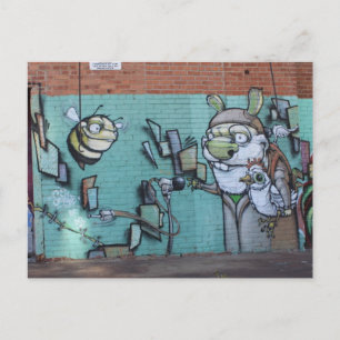 Postal Obras de graffiti en el oeste de Bottoms # 15