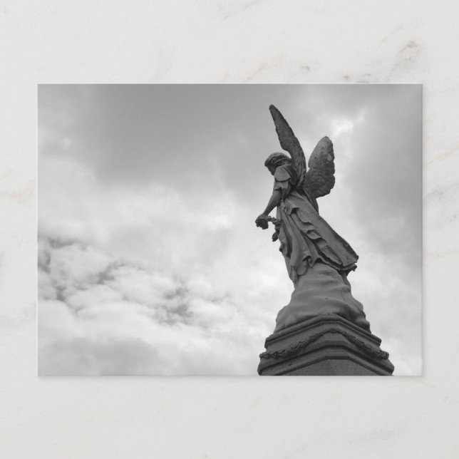 Postal observadora de cementerios (Anverso)