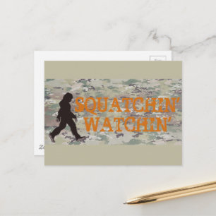 Postal Observando Squatchin Dos