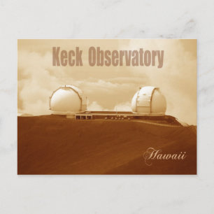 Postal Observatorio Astronómico Keck, Mauna Kea, Hawaii
