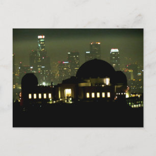Postal Observatorio Griffith De Noche