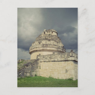 Postal Observatorio maya de El Caracol