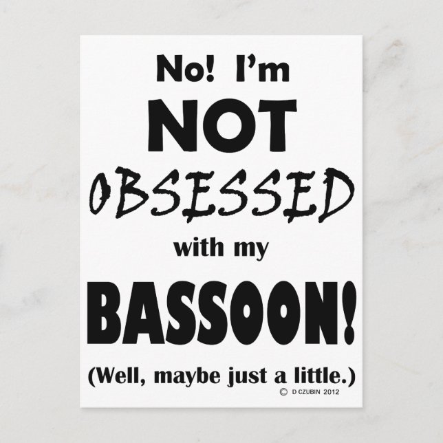Postal Obssed Bassoon (Anverso)