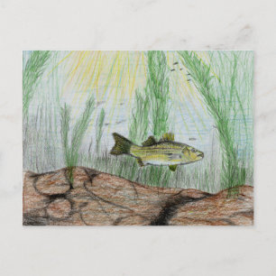 Postal Obtención de arte por B. Selby Grado 4