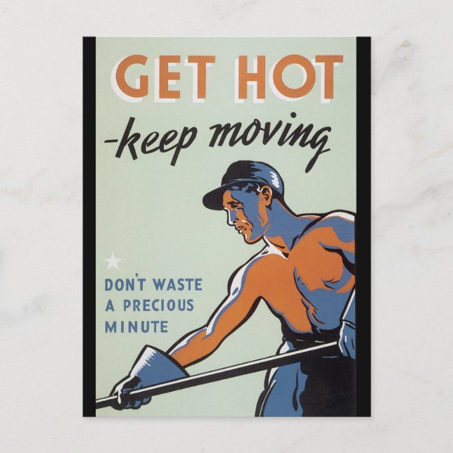 Postal Obtener la Segunda Guerra Mundial (Anverso)