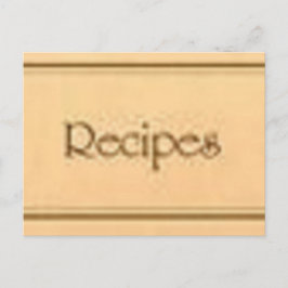 Postal Obtener las recetas