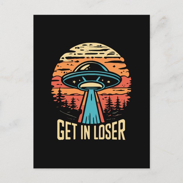 Postal Obtener perdedor (Anverso)