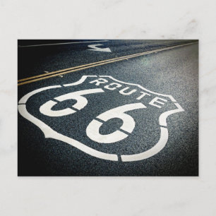 Postal Obtener sus puntas en la ruta 66