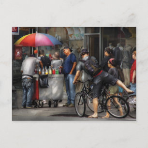 Postal Obteniendo una Snowcone