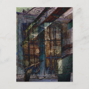 Postal Obturadores cubistas, puertas y ventanas