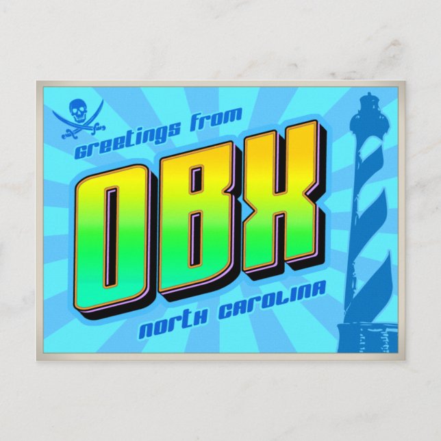 POSTAL OBX (Anverso)