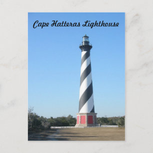 Postal OBX del faro de Hatteras
