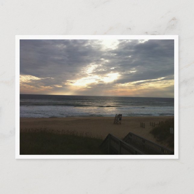 Postal OBX Sunrise (Anverso)