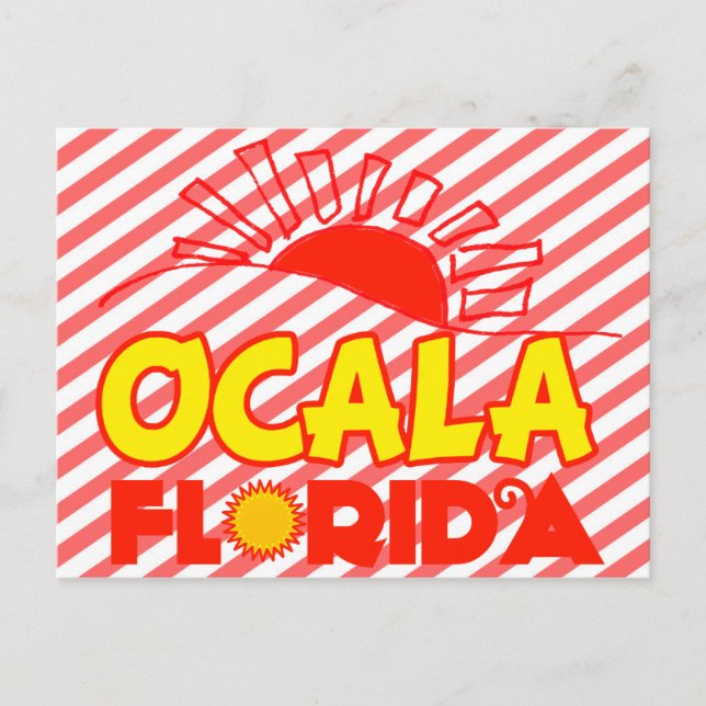 Postal Ocala, Florida (Anverso)