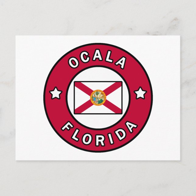 Postal Ocala Florida (Anverso)