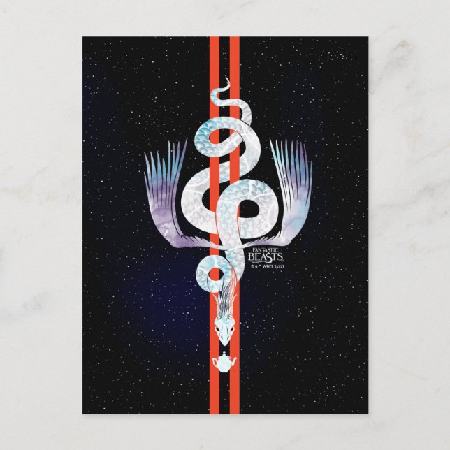 Postal Ocamy de bestias fantásticas (Anverso)