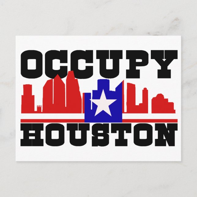 Postal Occupy Houston (Anverso)