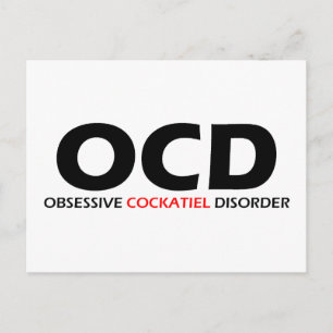 Postal OCD - Trastorno obsesivo de la Cockatiel
