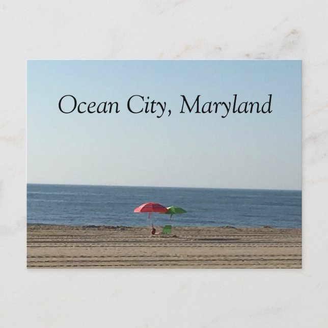 Postal Ocean City MD (Anverso)